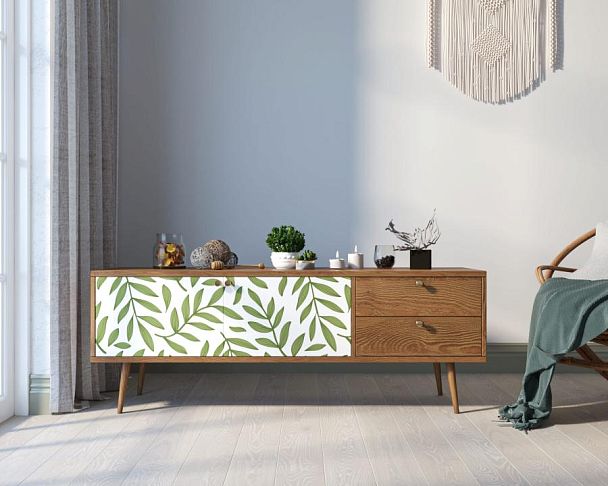 Комод Berber два ящика и две дверки 28 принт арт BB27/Print_28 - Вид 5