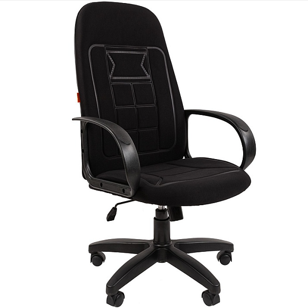 Кресло CHAIRMAN 727, ткань, черный - Вид 1