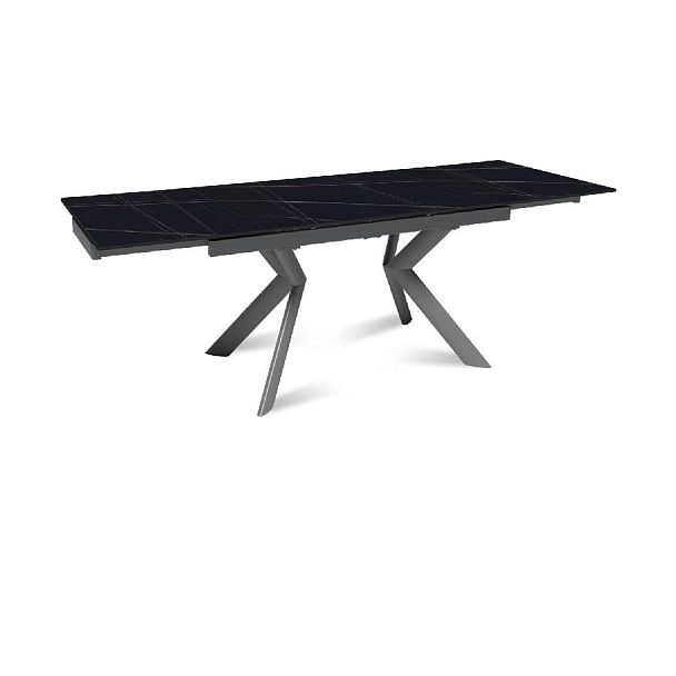 Стол раскладной Bridge (140+40+40), керамика матовая Black Gold - Вид 4