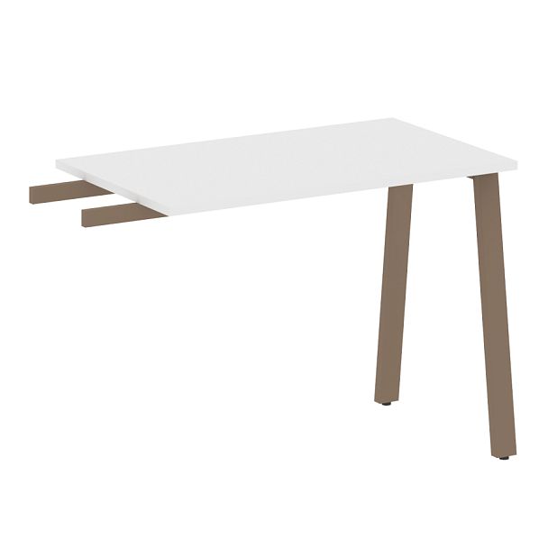 Metal System Приставной элемент на А-образном м/к БА.ПР-3 Белый/Мокко металл 1000*600*750 - Вид 1