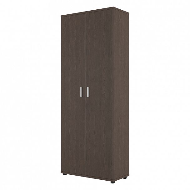 Гардероб Grand 78x36x200 тёмный дуб - Вид 1
