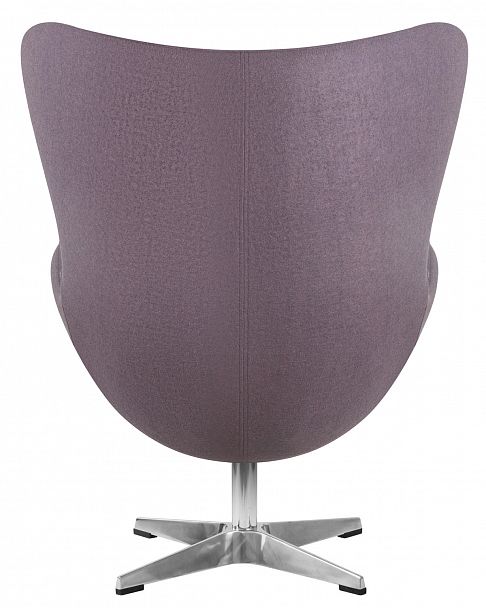 Кресло дизайнерское DOBRIN EGG (серая ткань AF7) - Вид 7