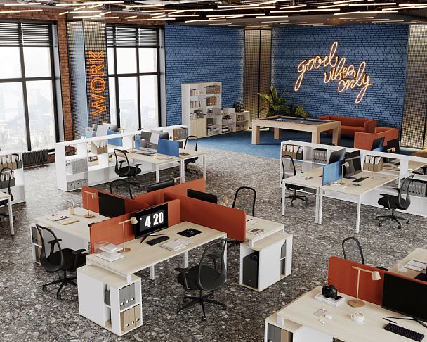 Удлинитель бенч-системы Tess 160x163,5x75 дуб шамони светлый - Вид 3