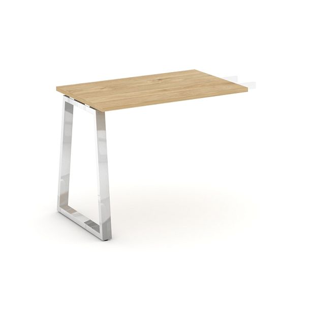 Style Project Direct Lux Брифинг-приставка M-SN-6T1.BR-003 Тиквуд Светлый/Нержавеющая Сталь/Хром 980*600*750 - Вид 1