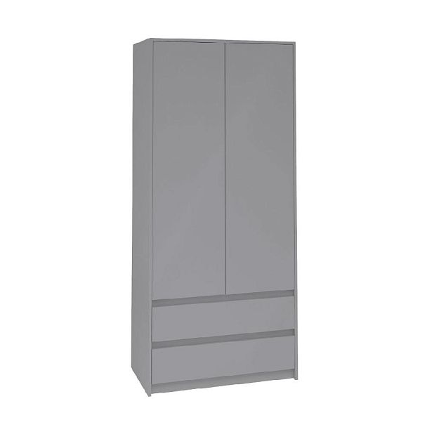 мс Айден ШК06-900 серый ЛДСП/серый ЛДСП (СНЯТО) - Вид 1