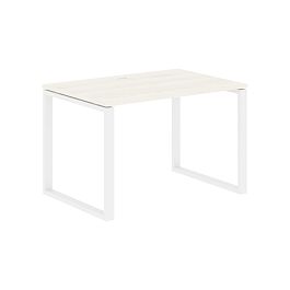 Стол прямой EQST 1180 Ясень Траун/Белый 1160х800х750 EDIS - Фото предпросмотра
