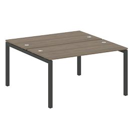 Metal System Quattro Р. ст. на П-образном м/к 50БП.РАС-СП-2.3 Вяз/Антрацит металл 1400*1475*750 - Фото предпросмотра