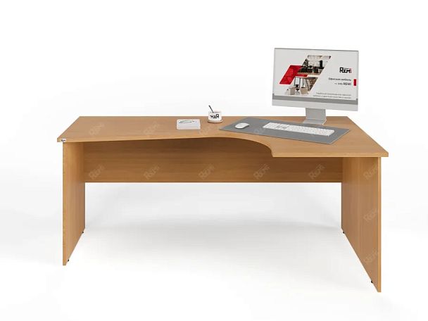 ЛАЙТ / LIGHT RLG005-18x11R Угловой стол 180x110x75 Бук - Вид 2