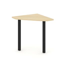 Стайл Проджект Угловой элемент стола SN-6.USP-021 Акация Лорка/Металл Черный 800*800*750 - Фото предпросмотра