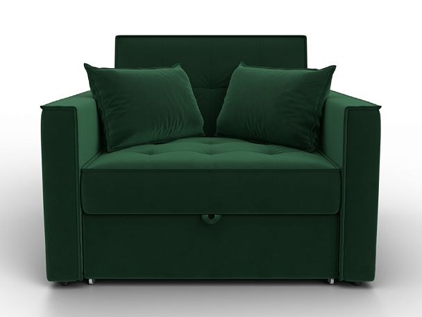 Кресло-кровать Лига-104 (80) Велюр зеленый - Вид 2