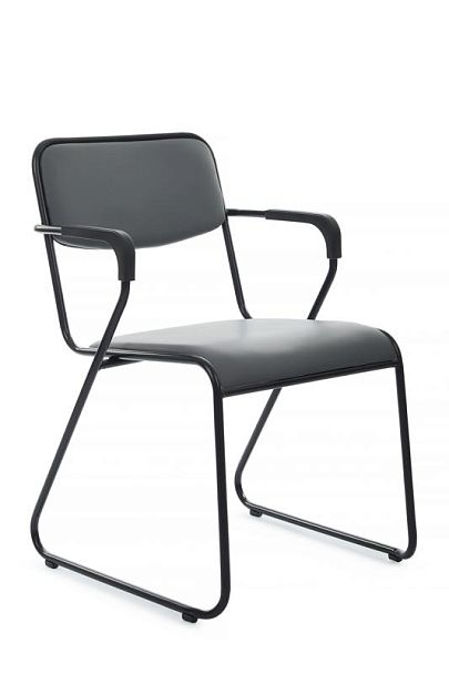 Кресло Nix Plus RCH OMKL-03B Серый/Металл Черный - Вид 1