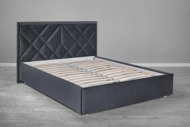 Кровать «Сидней 2» 160 серая - Вид 1
