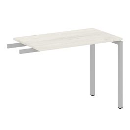 Metal System Quattro Приставной элемент на П-образном м/к 40БП.ПР-3 Дуб наварра/Серый металл 1000*600*750 - Фото предпросмотра