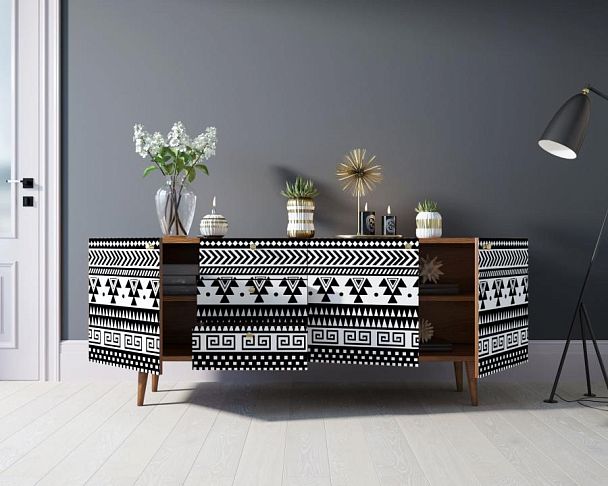 Комод Berber удлиненный принт 19 арт BB11/Print_19 - Вид 2