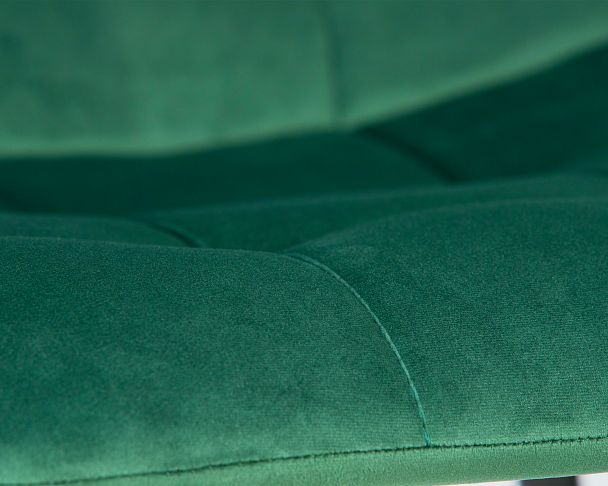 Стул обеденный DOBRIN CHILLY (Темно-зеленый Holland 30, основание черное) - Вид 7