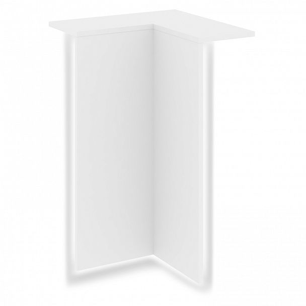 Колонна угловая внутренняя с подсветкой "Onix" О.R-KU.VNU.S белый - Вид 1