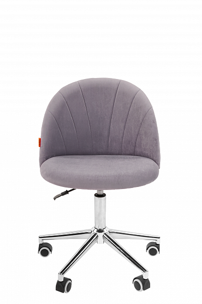 Кресло CHAIRMAN HOME 117, ткань велюр, серый - Вид 3