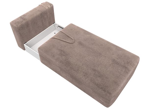 Модуль канапе Лига-060 НПБ Велюр бежевый - Вид 9