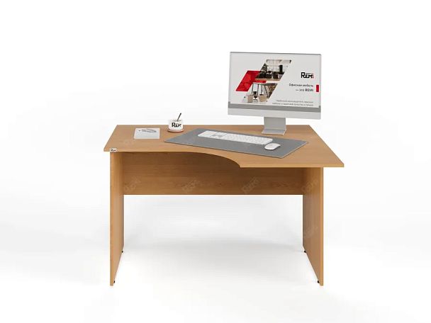 ЛАЙТ / LIGHT RLG004-12x9R Угловой стол 120x90x75 Бук - Вид 2