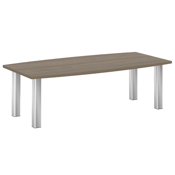 Yalta Стол переговорный M-LT.SP-2 Вяз/Нерж. сталь 2400*1200*750 - Вид 1