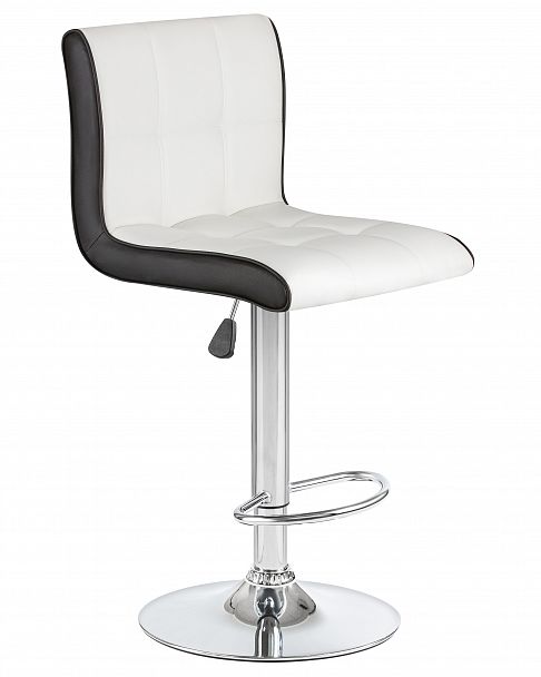 Стул барный DOBRIN CANDY (бело-чёрный) - Вид 2