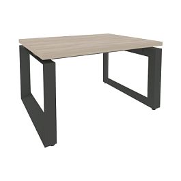 Onix Direct Стол журнальный на О-образном м/к O.MO-SJ-1 Дуб аттик/Антрацит металл 780*600*450 - Фото предпросмотра