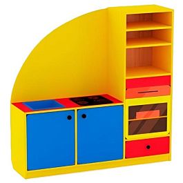 Уголок-кухня Хозяюшка, цветной - Фото предпросмотра