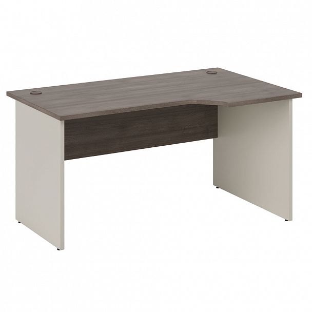 Стол эргономичный правый New Line 150x90x75 дуб шамони темный - Вид 1