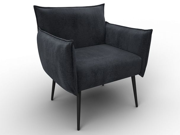 Кресло Лига-083 Велюр серый - Вид 6