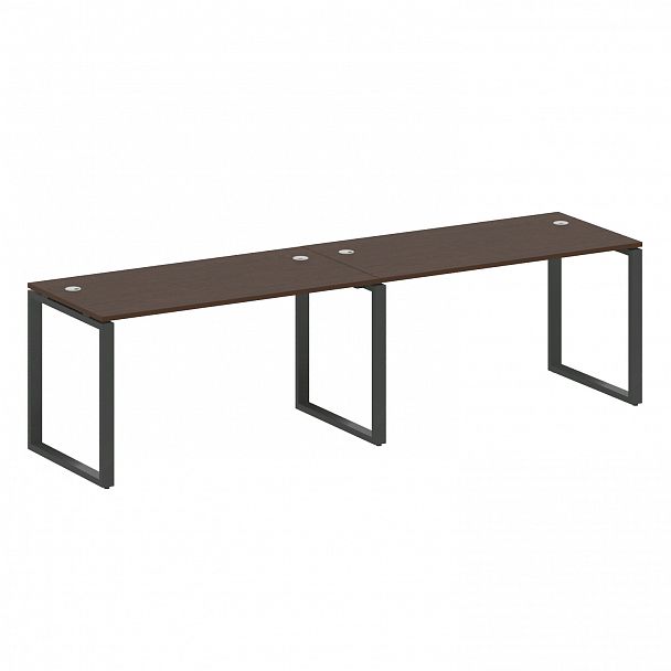 Рабочая станция "Metal System" БО.СМ-2.3 венге/антрацит - Вид 1