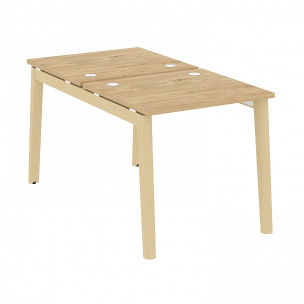 Рабочая станция "Onix wood" OW.D.RS-2.0.7 тиквуд светлый/дуб светлый - Вид 1