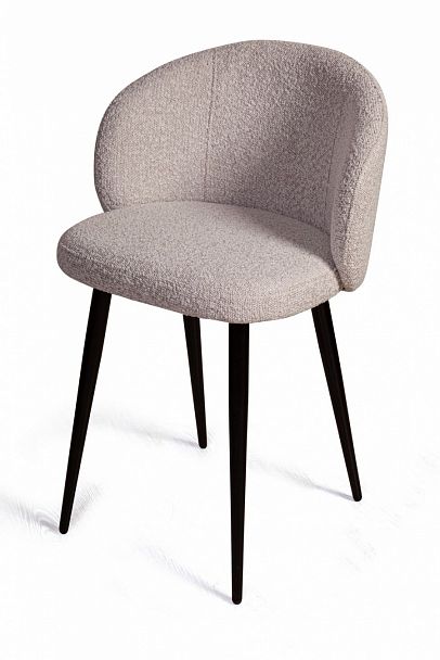 Стул Vito высокий, букле белый / опора конус - Вид 1