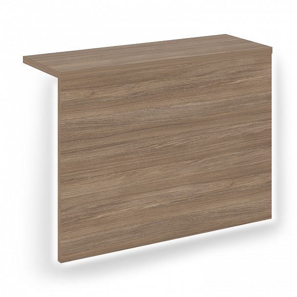 Накладка с подсветкой прямая высокая "Onix" О.R-NP.V-138.1.S дуб аризона - Вид 1