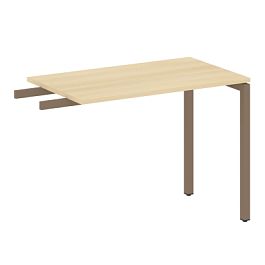 Metal System Quattro Приставной элемент на П-образном м/к 40БП.ПР-3 Акация/Мокко металл 1000*600*750 - Фото предпросмотра