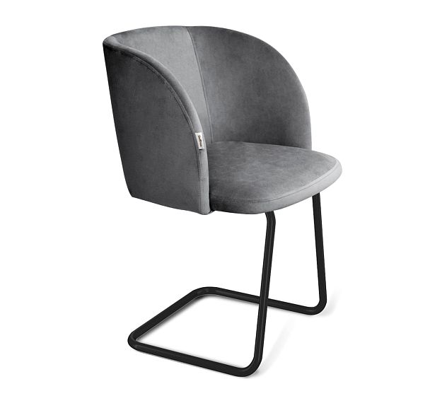 Стул Sheffilton SHT-ST33/S45-1 угольно-серый/черный муар - Вид 2