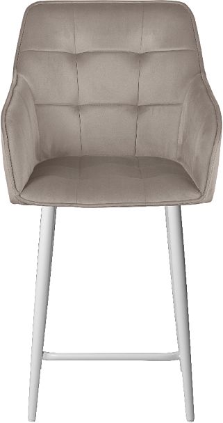 Комплект полубарных поворотных кресел Мони К, Confetti smoke/белый, 2 шт. - Вид 3