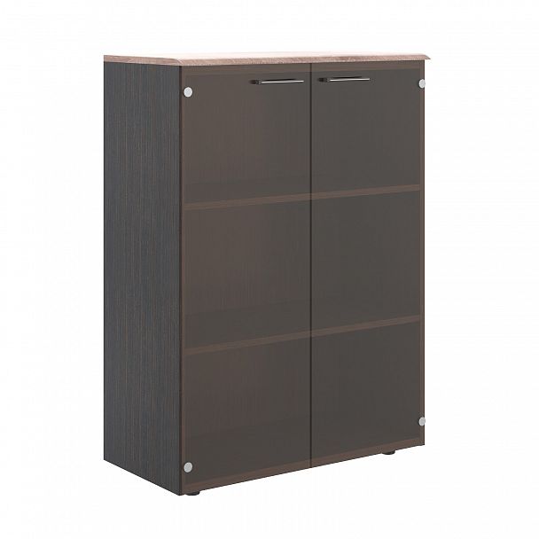 Шкаф "Wave" WMC 85.2 дуб сонома/легно темный - Вид 1