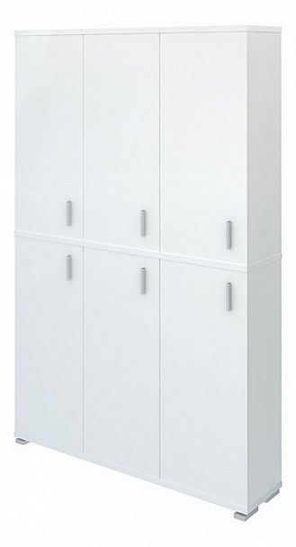 Шкаф книжный Домино ПУ-40-4 Белый - Вид 1