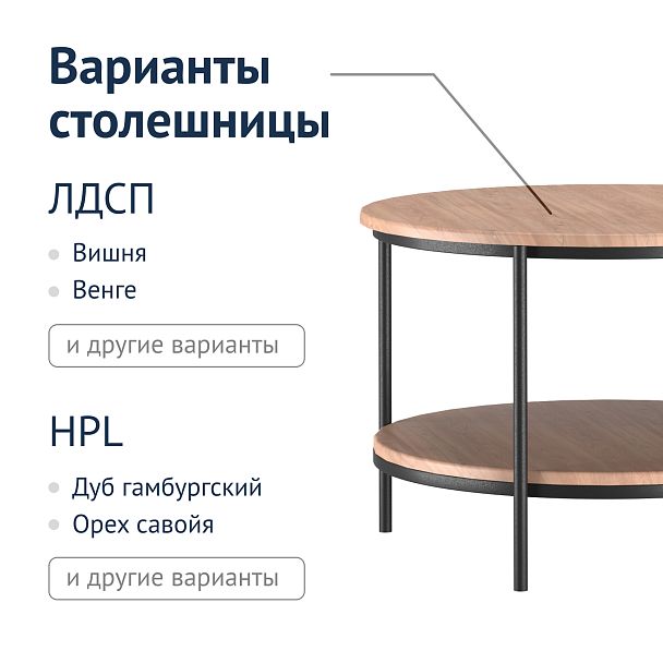 Журнальный стол Раунд - Вид 5