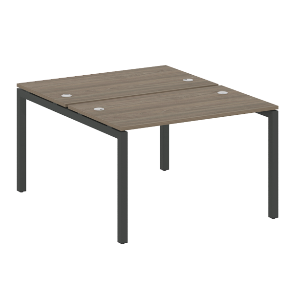 Metal System Quattro Р. ст. на П-образном м/к 50БП.РАС-СП-2.2 Вяз/Антрацит металл 1200*1475*750 - Вид 1