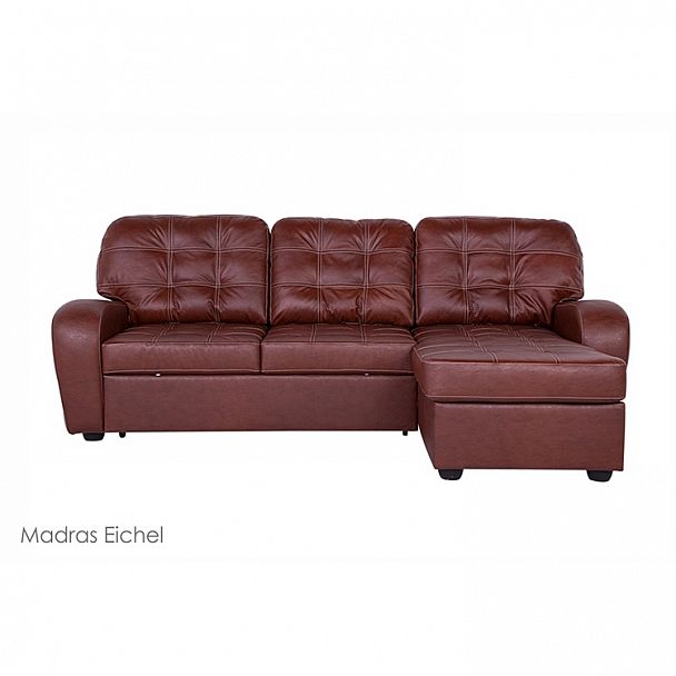 Угловой диван "Сидней" в коже - Вид 3