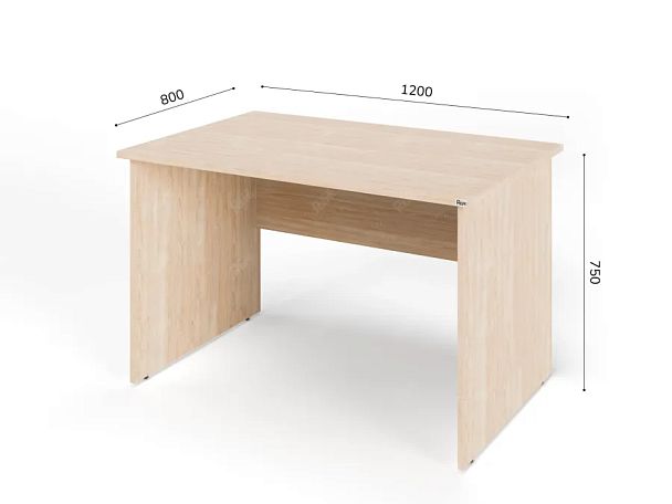 ЛАЙТ / LIGHT RLG003-12x8 Прямоугольный стол 120x80x75 Дуб Сонома - Вид 2