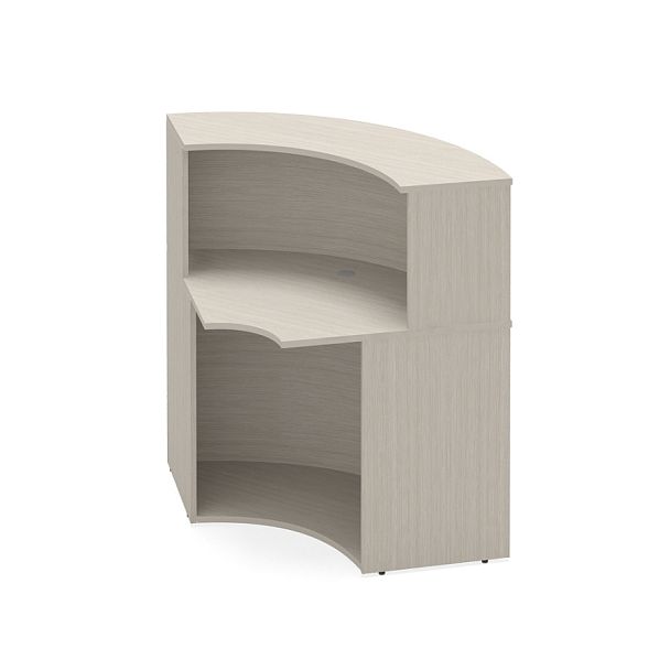 Стойка-ресепшн "Тандем"  ПК-УНФО-СКР90х90-В1-30 дуб альпийский - Вид 1