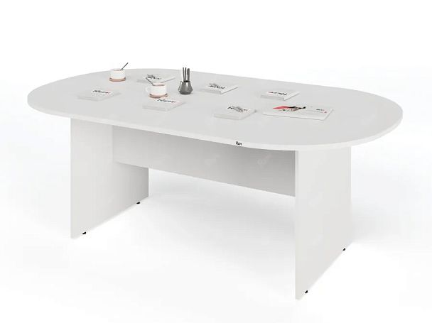 ЛАЙТ / LIGHT RLG010-20x12 Конференц-стол 200x120x75 Белый - Вид 3