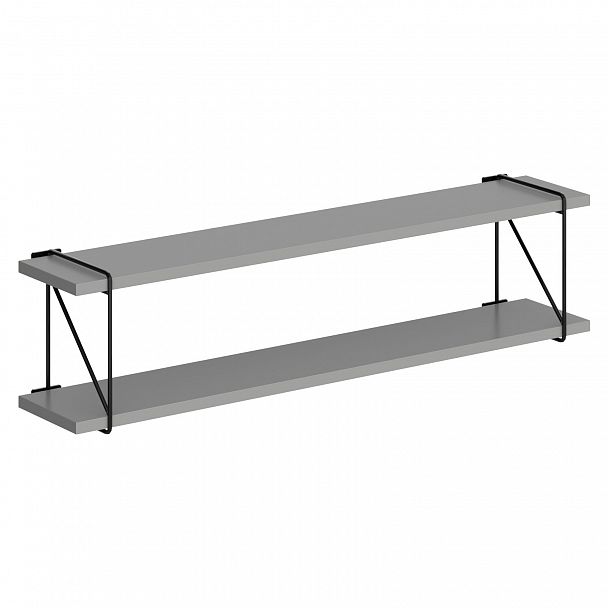 Полка "Coffee" SH3-ROD серый - Вид 1