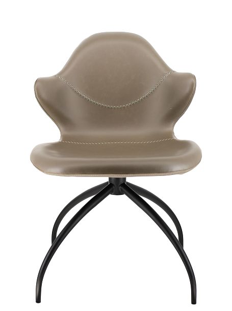 Обеденное кресло Everprof Paradise (Парадайз) Экокожа Серый - Вид 2