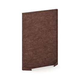 AcustiX Напольная прямая перегородка VE.NPP-100.16 Молочный Шоколад 1000*400*1600 - Фото предпросмотра