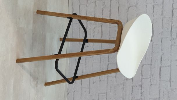 Стул барный Sheffilton SHT-ST19/S94 белый белый/прозрачный лак - Вид 7