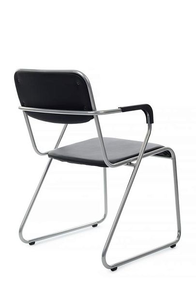 Кресло Nix Plus RCH OMKL-03 Черный/Металл окрашенный Хром - Вид 3