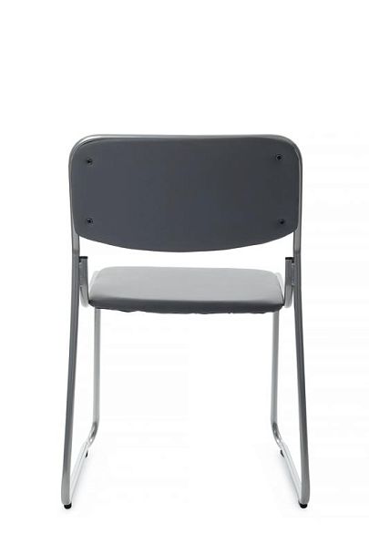 Кресло Nix RCH OMKL-01 Серый/Металл окрашенный Хром - Вид 4